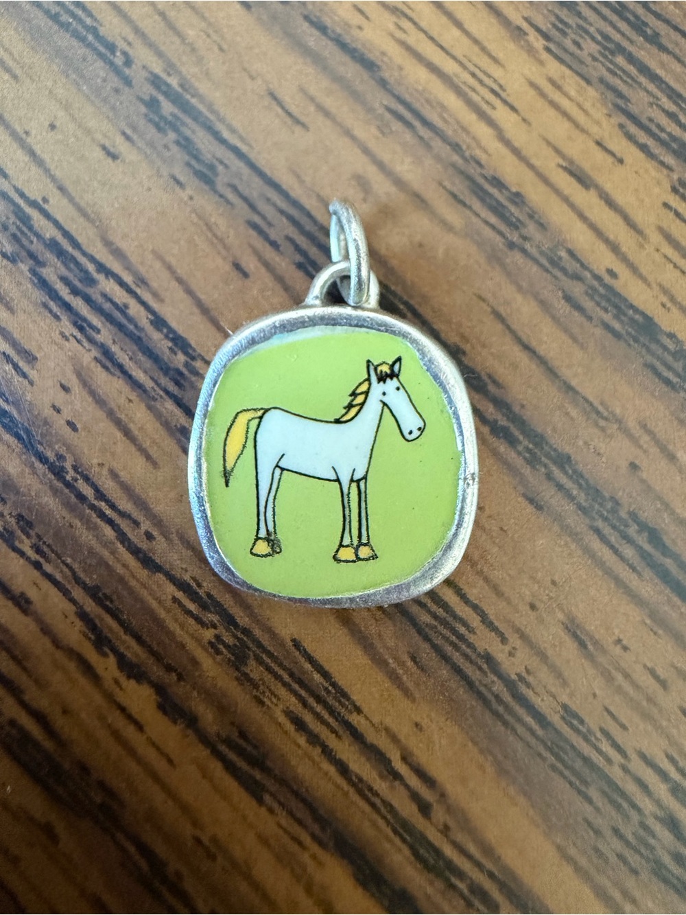 Mark Poulin Sterling Silver Lucky Horse Charm  USED FREE SHIP